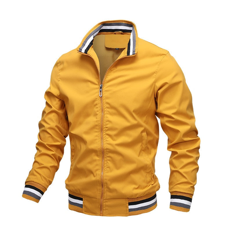 Ronan | Men’s Zip Up Bomber Jacket