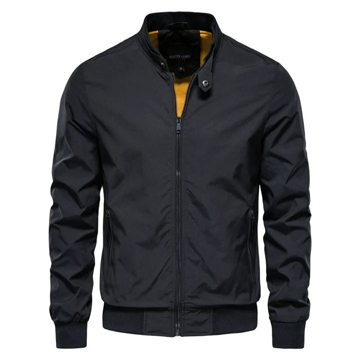 James | Men’s Zip Up Classic Bomber Jacket