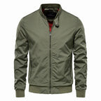 James | Men’s Zip Up Classic Bomber Jacket
