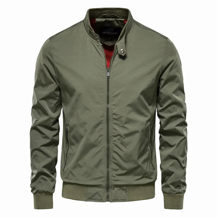 James | Men’s Zip Up Classic Bomber Jacket