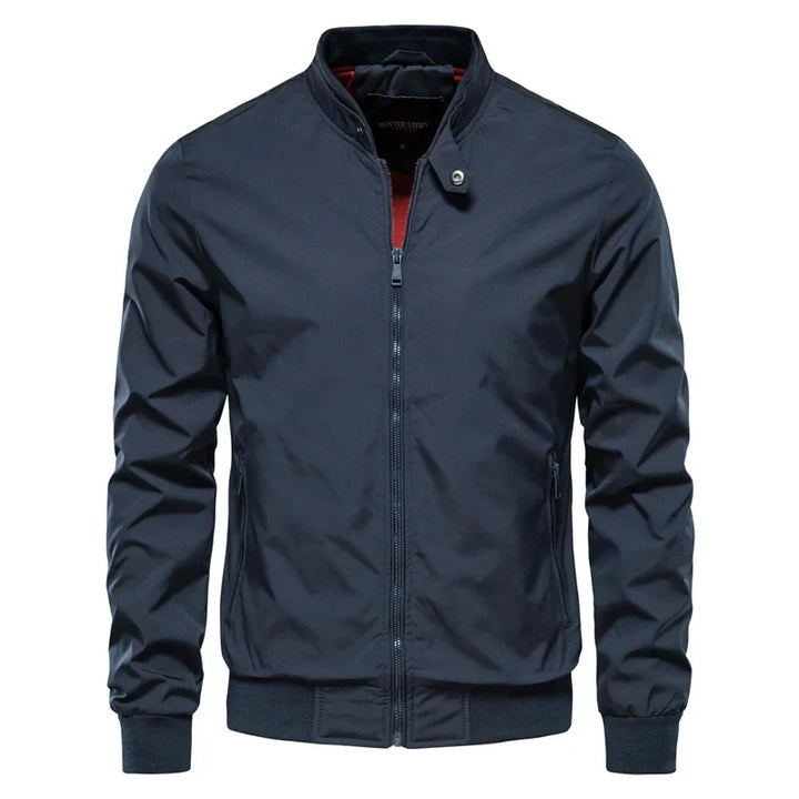 James | Men’s Zip Up Classic Bomber Jacket