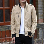 Ronnel | Men’s Zip Up Casual Bomber Jacket