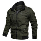 Ronnel | Men’s Zip Up Casual Bomber Jacket