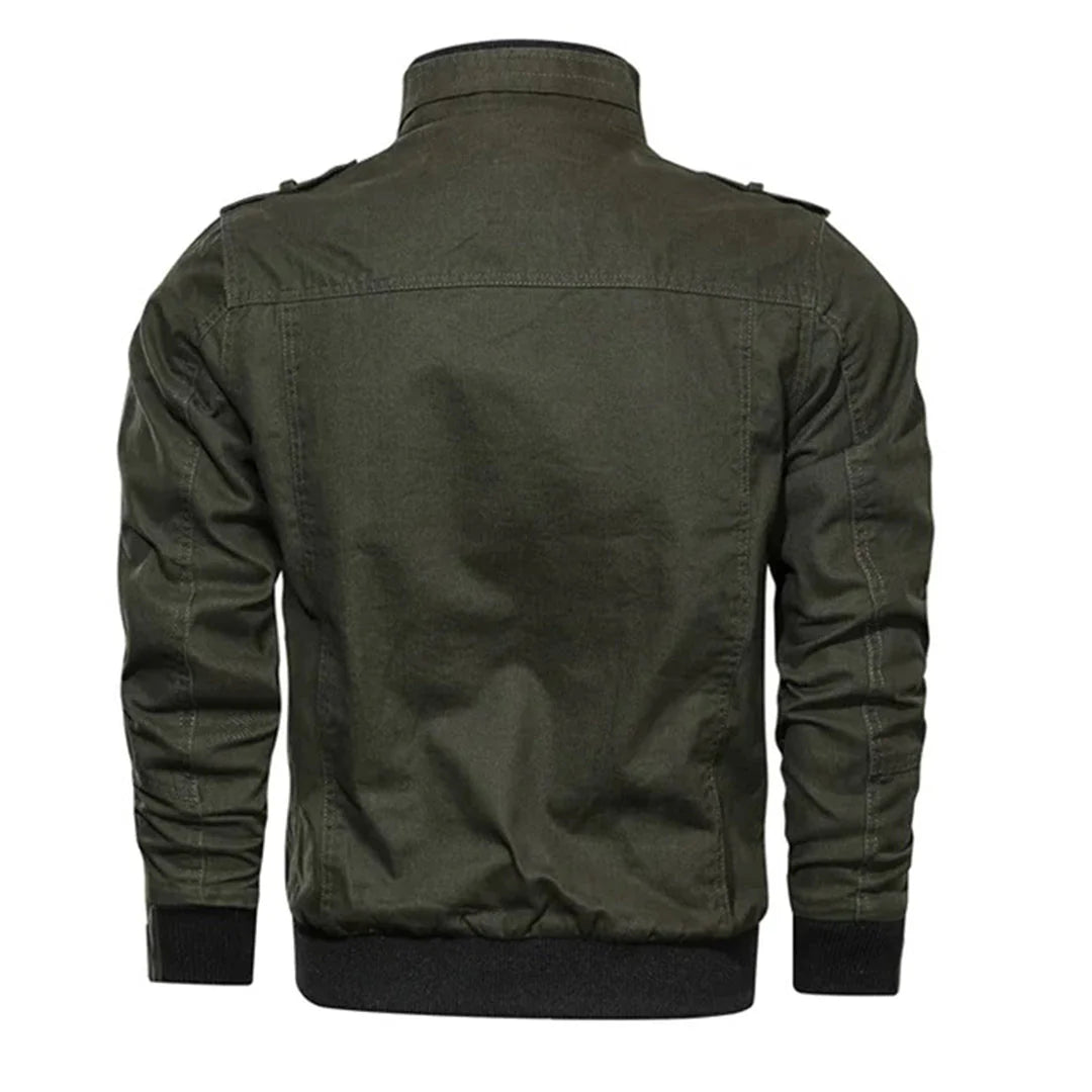 Ronnel | Men’s Zip Up Casual Bomber Jacket