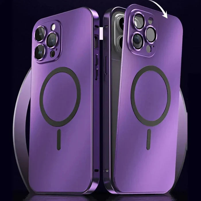 Durable metal bumper frame phone case designed for iPhone