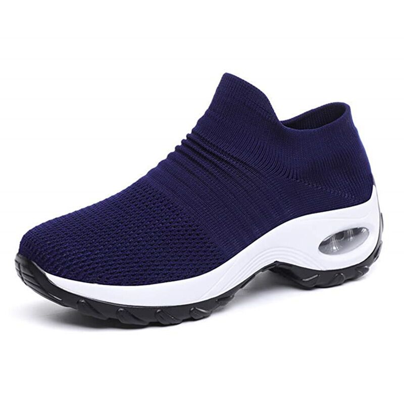 Breathable womens footwear for daily walking and orthopedic support