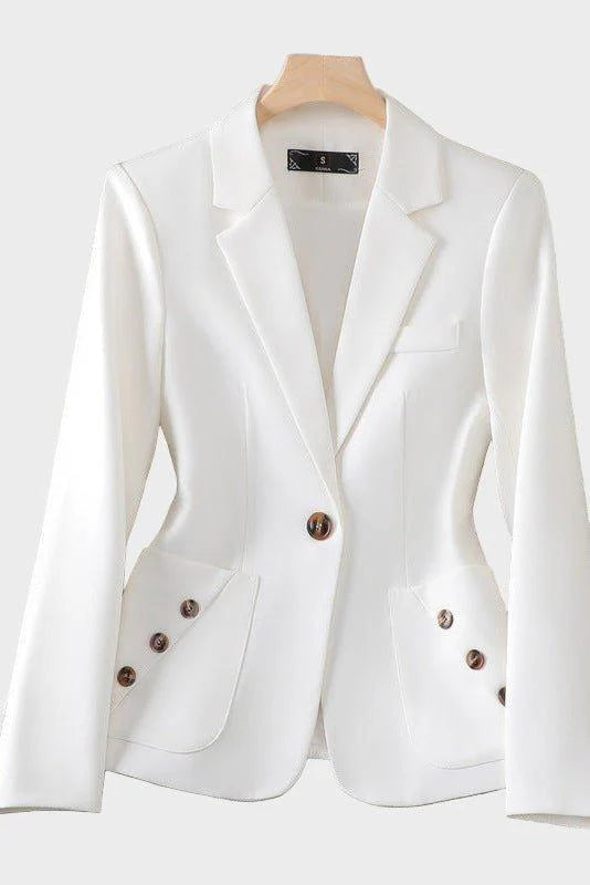 Aurevina | Women’s Tailored Button Blazer