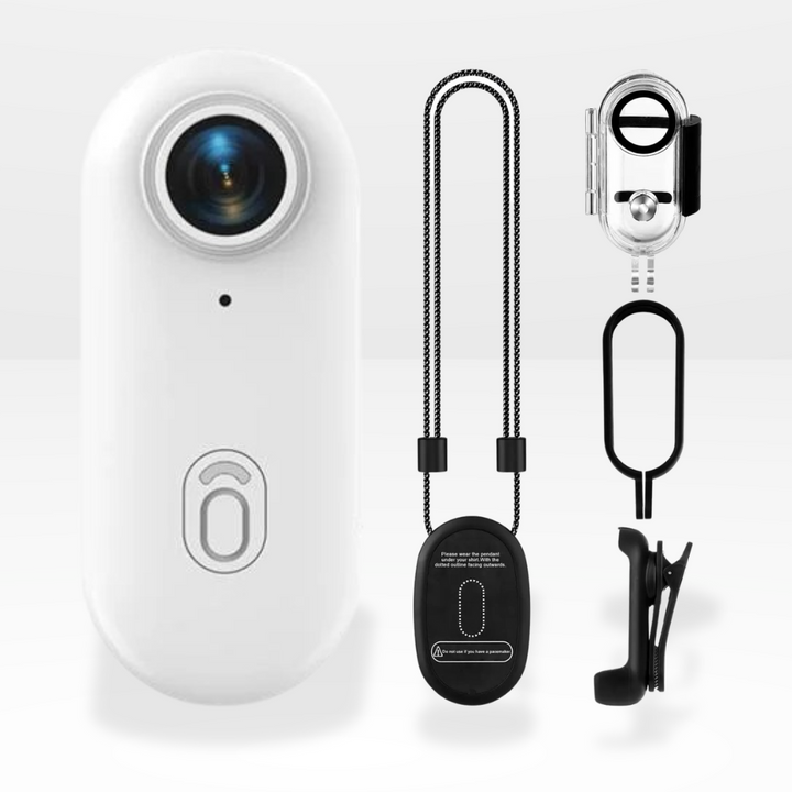 Portable 4K wireless video recorder styled for everyday lifestyle vlogging