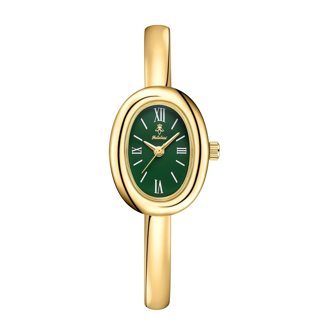 Luxury minimalist women watch presented in a gift box