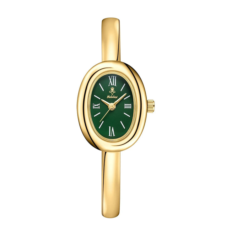 Luxury minimalist women watch presented in a gift box