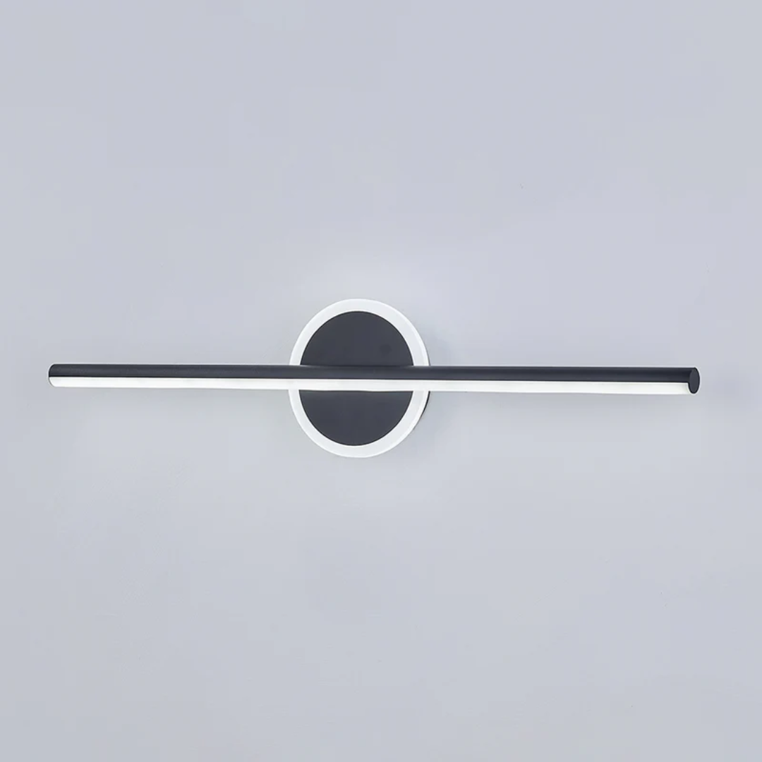 Interior design showcase featuring minimalist LED wall lighting