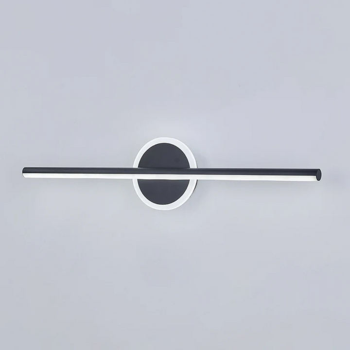 Interior design showcase featuring minimalist LED wall lighting