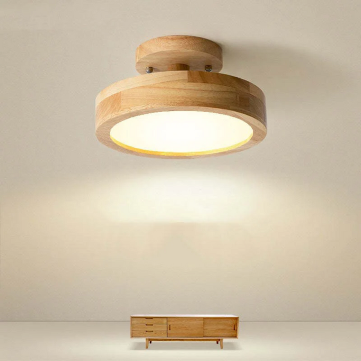 Bedroom lighting solution featuring energy-efficient LED technology and clean lines