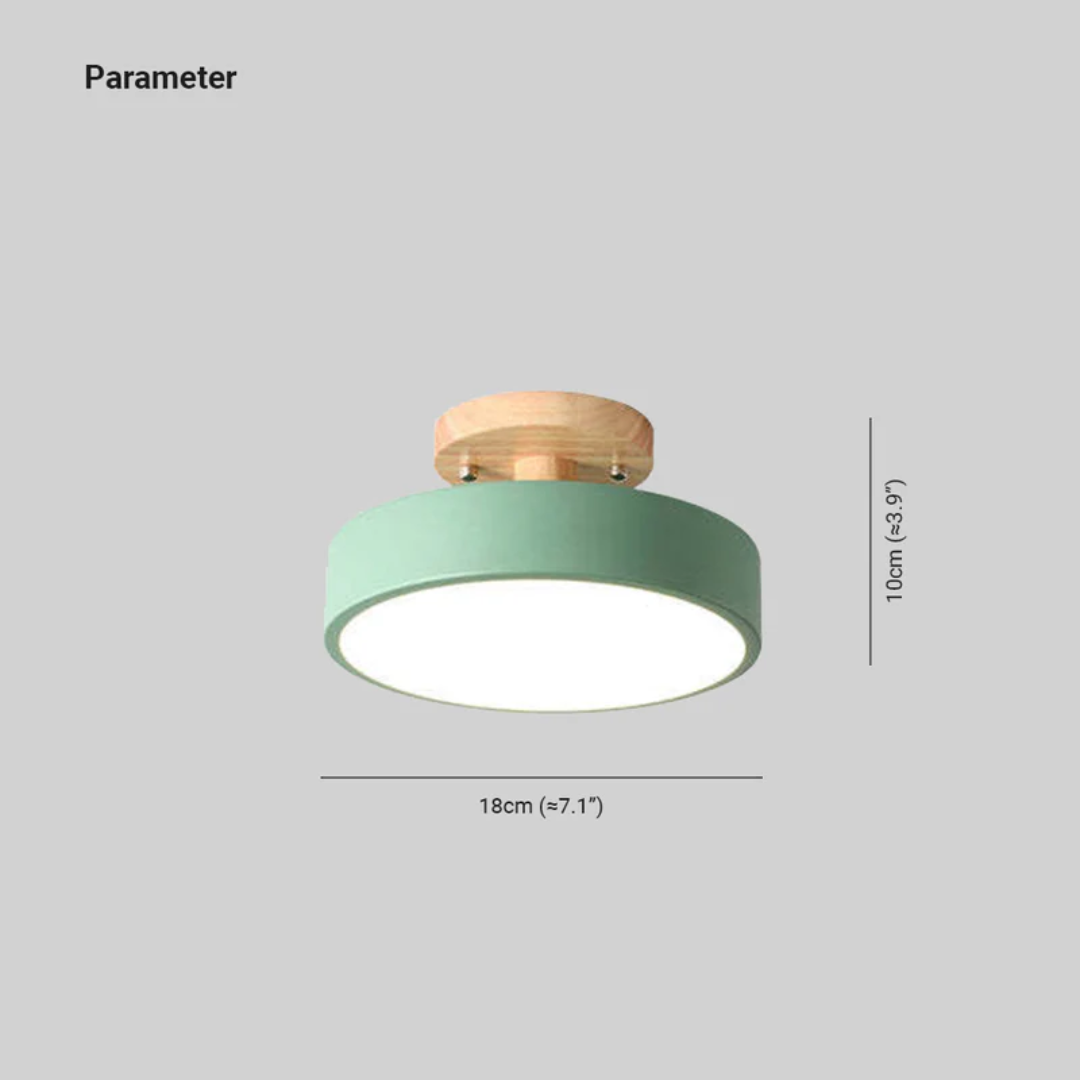 Sleek contemporary ceiling light blending seamlessly with neutral room aesthetics