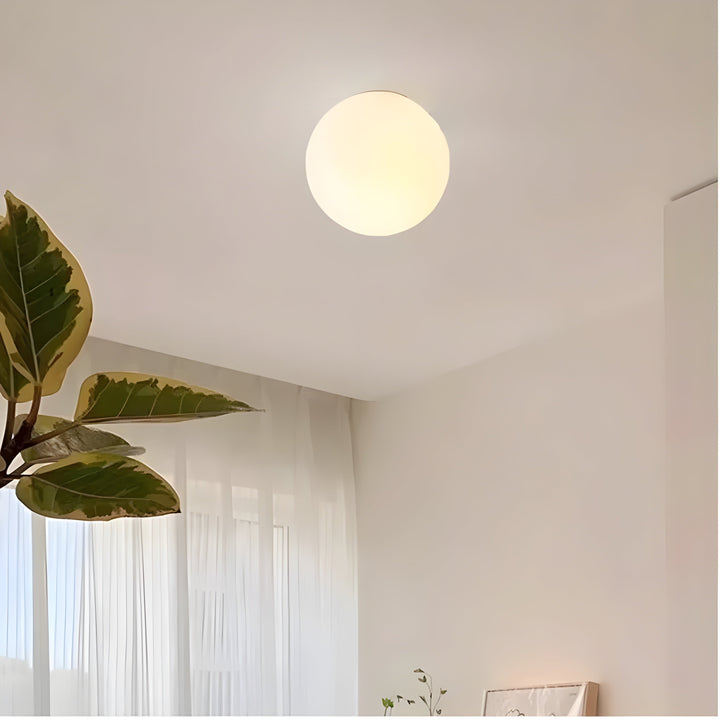 LED wall light fixture mounted in a hallway showcasing contemporary interior design