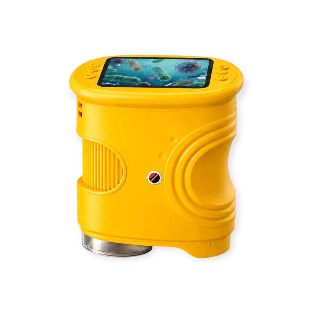 Kids portable digital microscope with HD screen and zoom