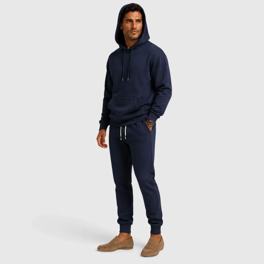 Tracksuit two piece set ankle cuff detail on joggers
