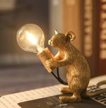 Sitting Mouse / Gold