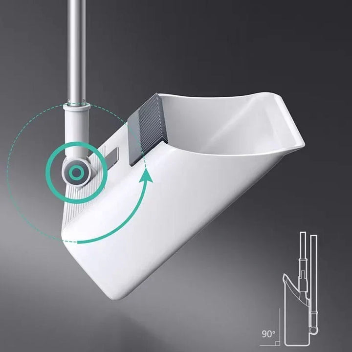 Compact 3-in-1 cleaning set stored upright to save space in a modern home