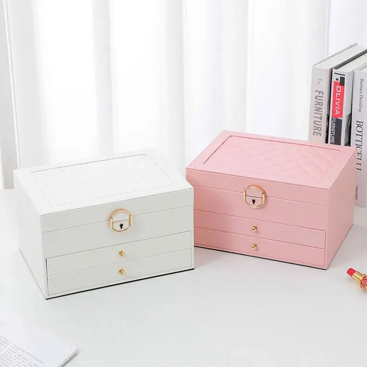 Full set view of the multitier storage box for women