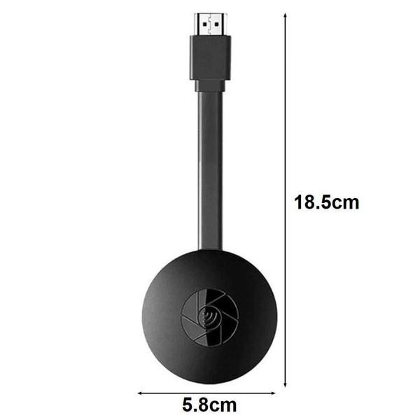 Wireless screen sharing from smartphone to television using streaming stick