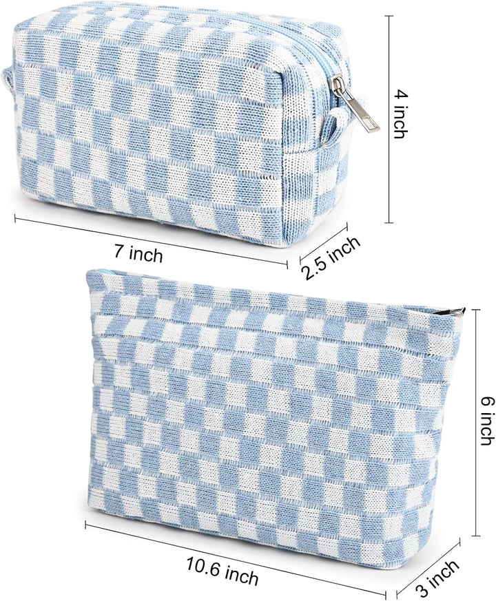 Fashionable travel organizer bag for makeup and beauty essentials