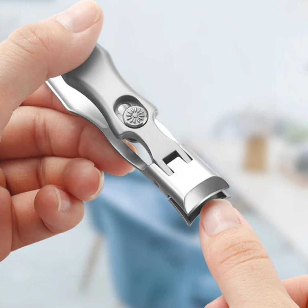 Portable manicure tool and thick nail cutter in stainless steel