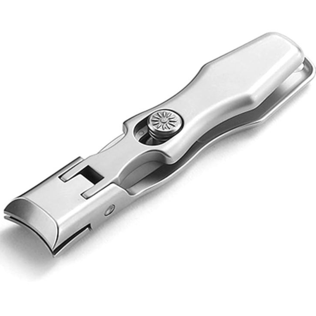 Ergonomic grooming accessory for nails made of metal
