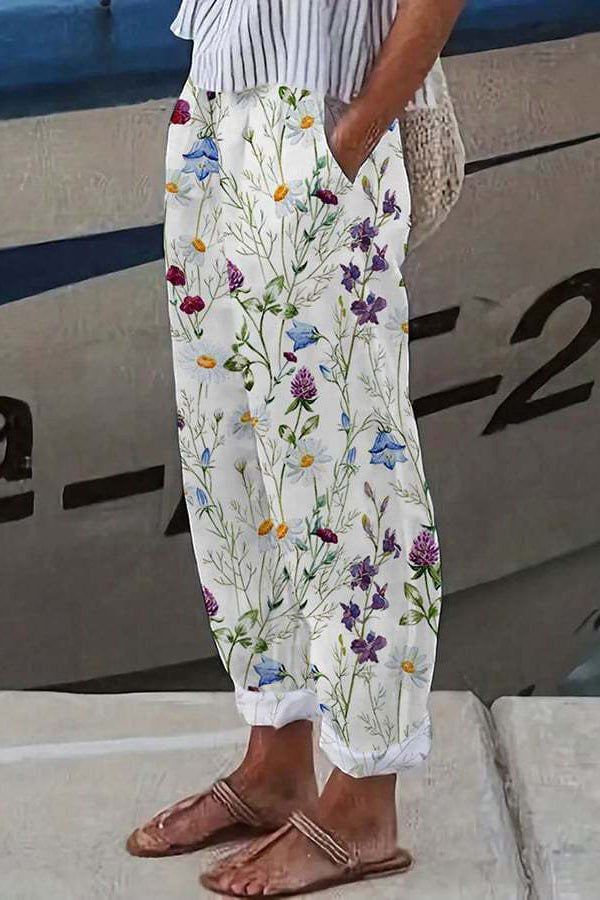Versatile womens trousers styled with a professional blouse
