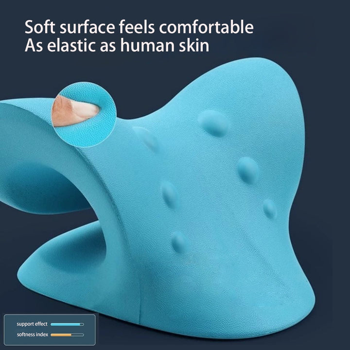 Close up showing the flexible foam texture and support design