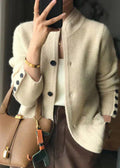 Thalia | Women’s Button Front Long Sleeve Cardigan