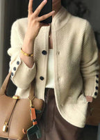Thalia | Women’s Button Front Long Sleeve Cardigan