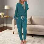 Arielleth | Women’s Ribbed Loungewear Set