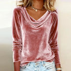 Avelisse | Women’s Cowl Neck Long Sleeve Sweater