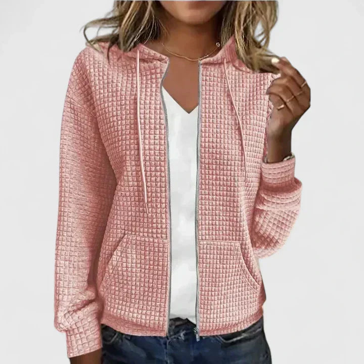 Janeth | Women’s Quilted Zip Front Jacket