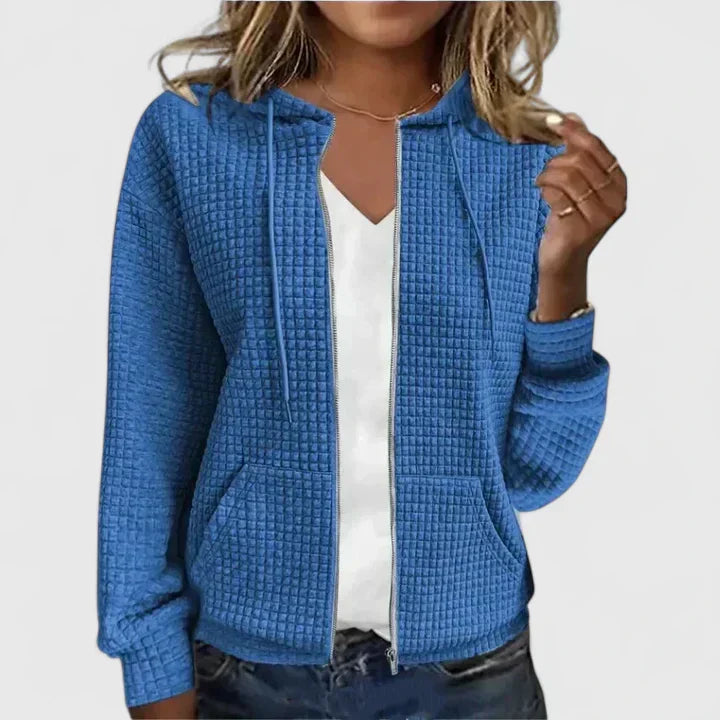 Janeth | Women’s Quilted Zip Front Jacket