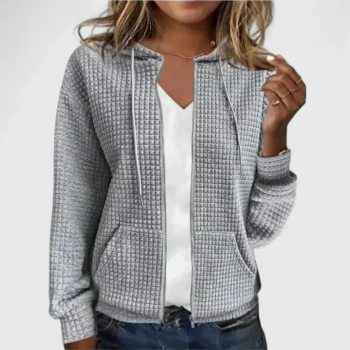 Janeth | Women’s Quilted Zip Front Jacket