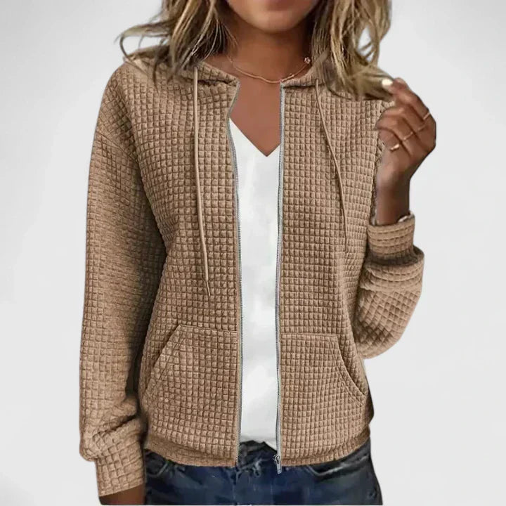 Janeth | Women’s Quilted Zip Front Jacket