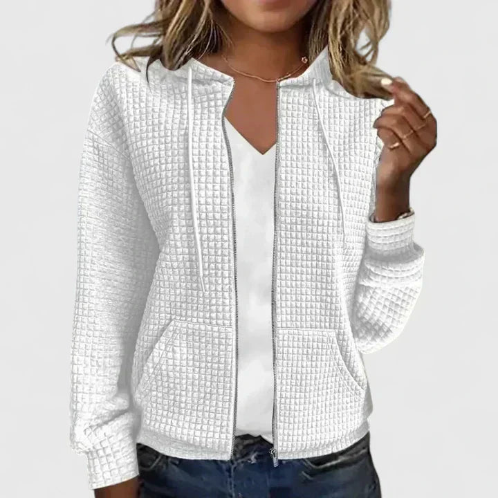 Janeth | Women’s Quilted Zip Front Jacket