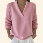 Aira | Women’s V Neck Long Sleeve Sweater
