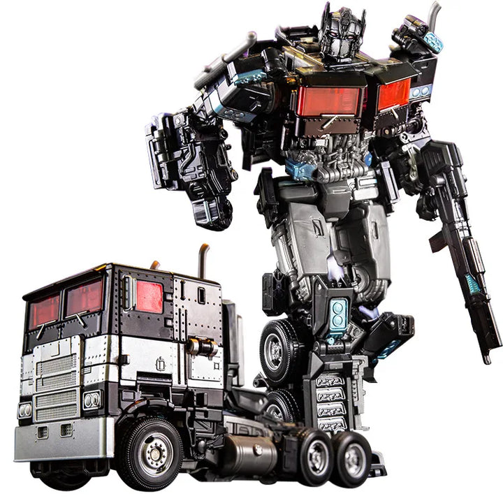 Transformable Optimus Prime action figure in vehicle truck mode