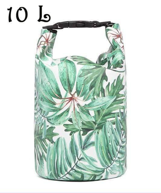 Adjustable shoulder strap on a unisex waterproof dry bag for hiking comfort