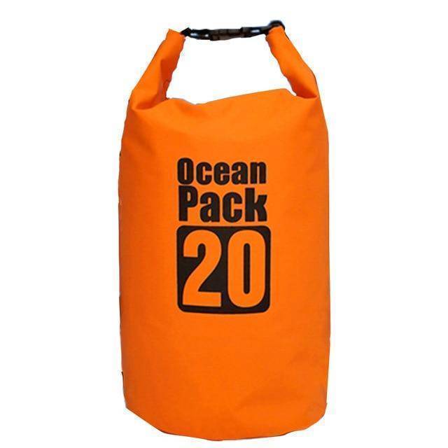 Complete set of waterproof dry bags for diverse outdoor storage needs