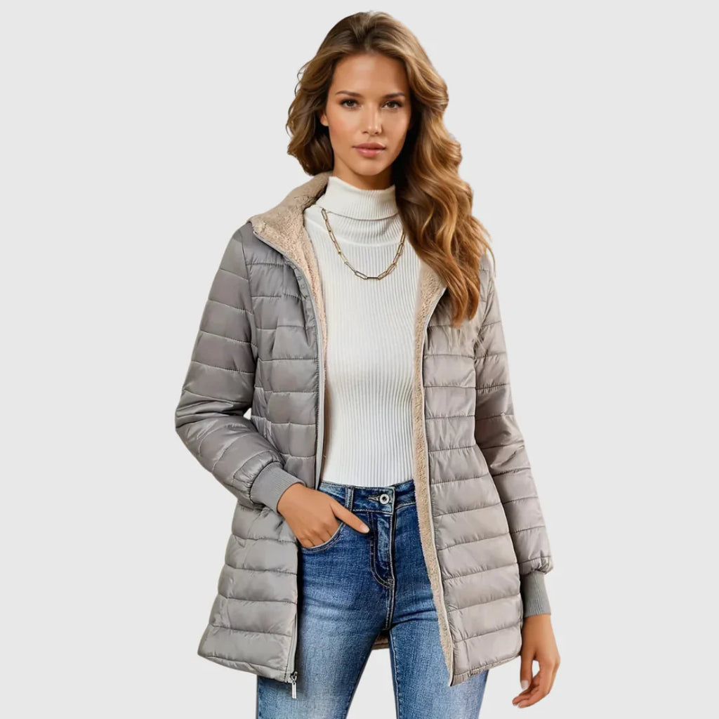 Rowella | Women’s Hooded Quilted Puffer Jacket