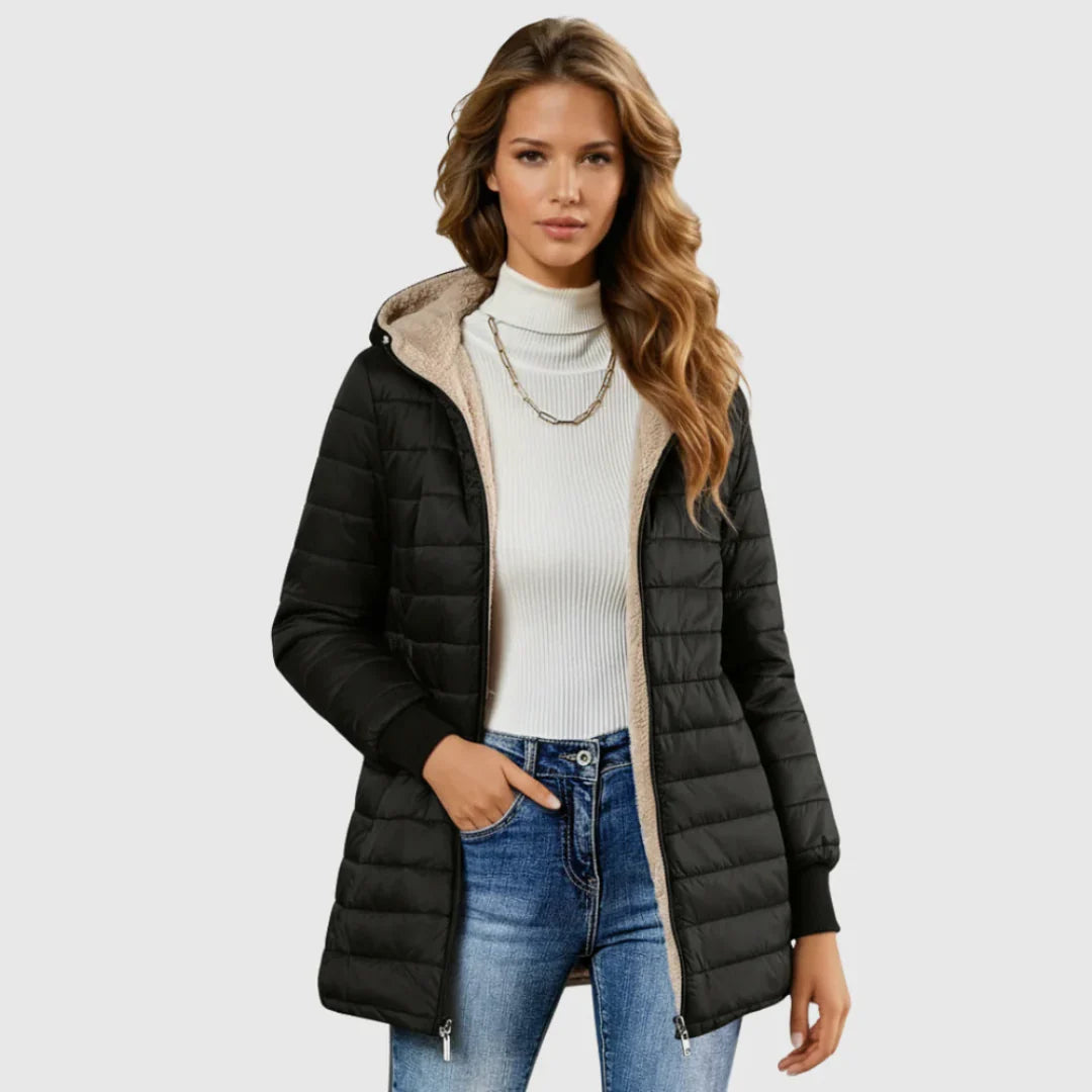 Rowella | Women’s Hooded Quilted Puffer Jacket