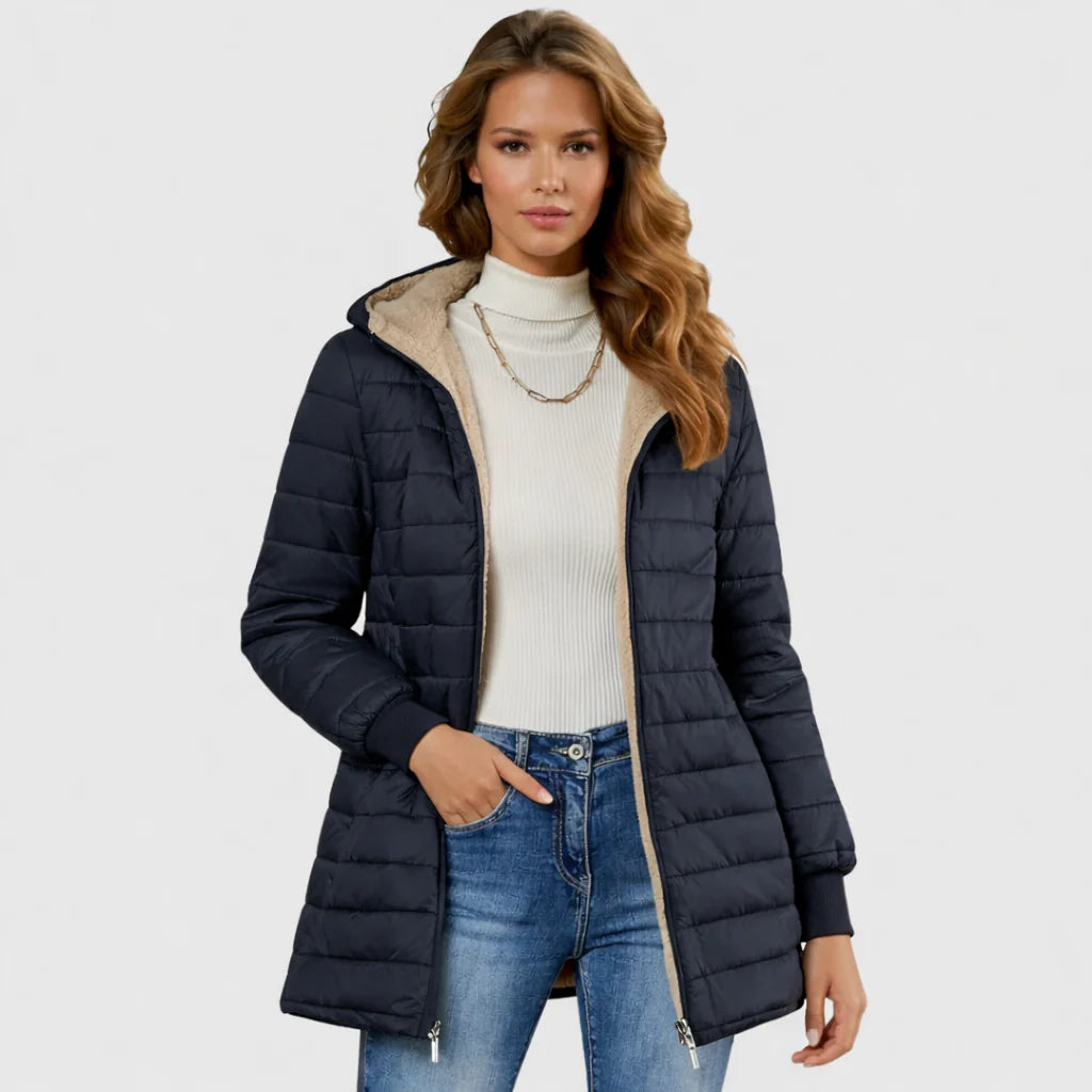 Rowella | Women’s Hooded Quilted Puffer Jacket