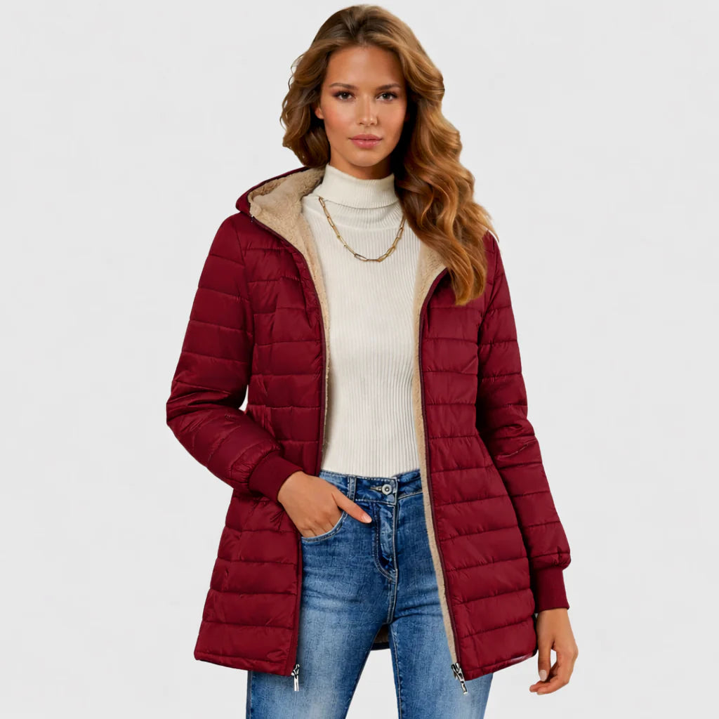 Rowella | Women’s Hooded Quilted Puffer Jacket
