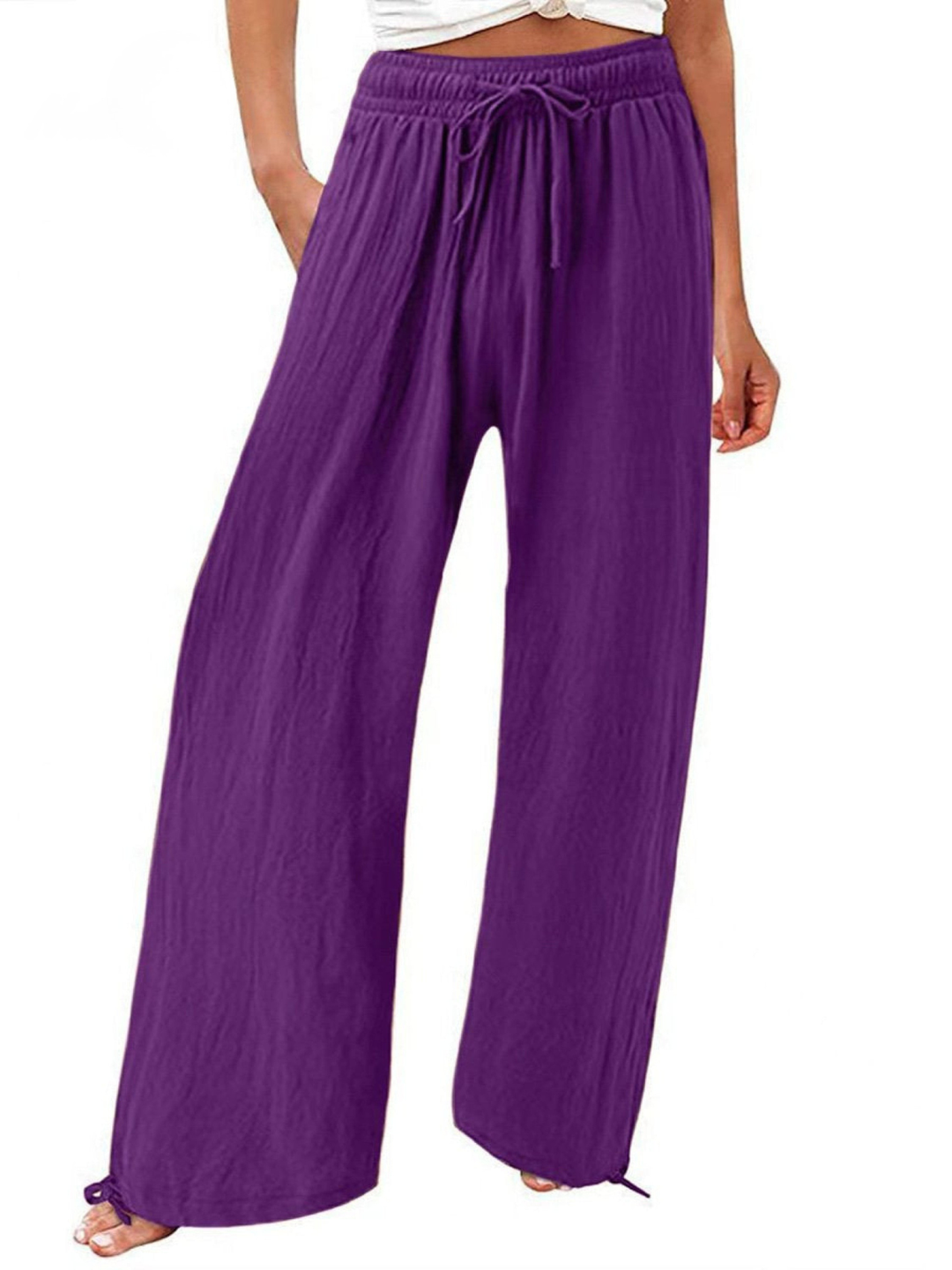 Comfortable women's pants styled for warm weather outings
