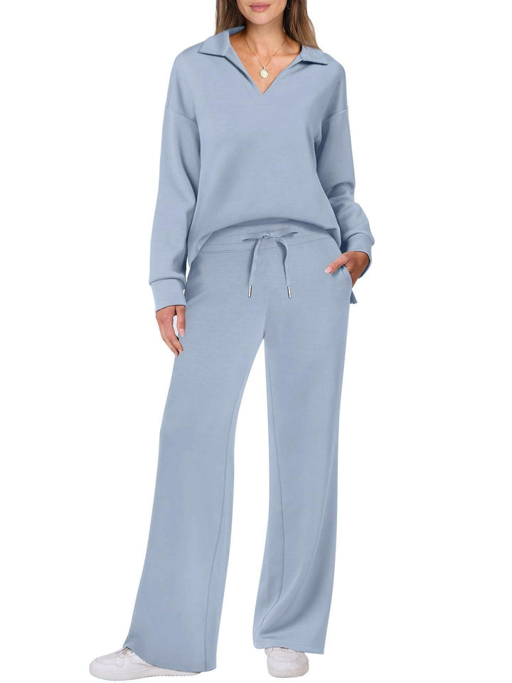 Final look of the comfortable women's casual wear set