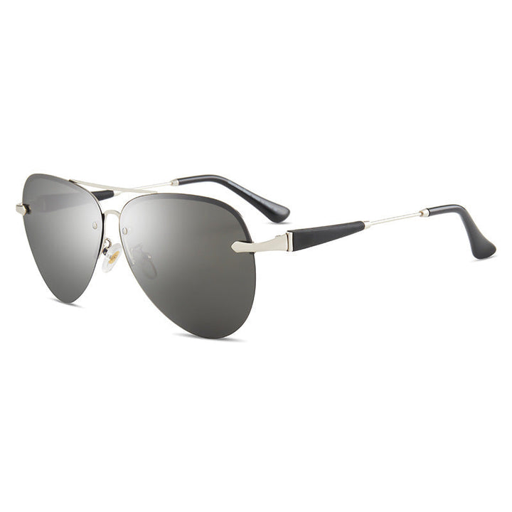 Trendy aviator sunglasses showcasing lightweight metal frame and sleek look